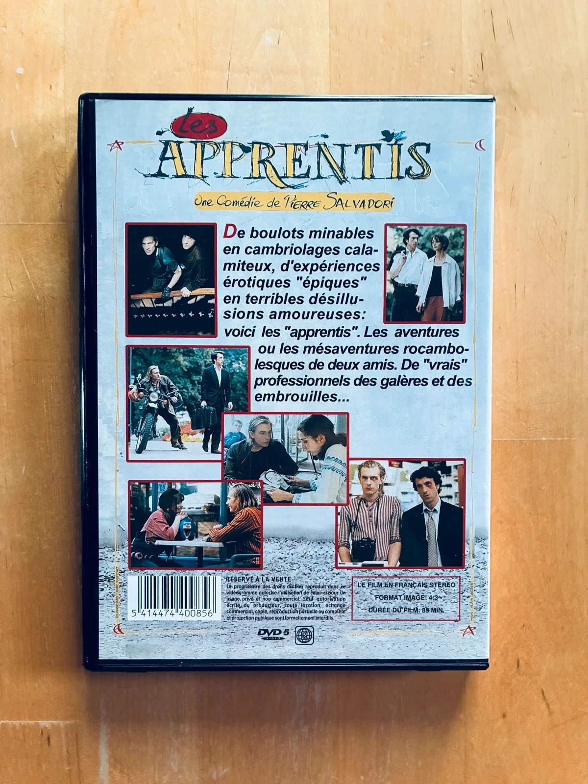 DVD Os Aprendizes de Pierre Salvadori. – photo 3